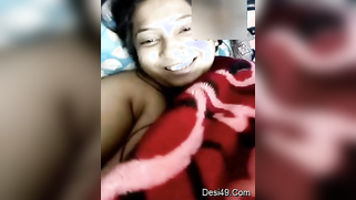 Indian possessor of nose piercing wakes up and shows XXX melons | XXX Video on AllSex.XXX