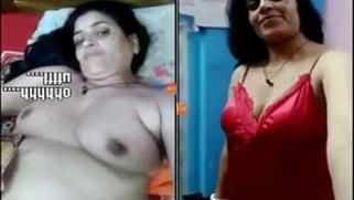 Awesome XXX treasures are hidden under Desi woman's red gown | XXX Video on AllSex.XXX