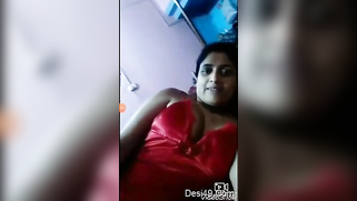 Awesome XXX treasures are hidden under Desi woman's red gown | XXX Video on AllSex.XXX