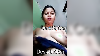 Desi woman's big natural boobs can easily be called XXX wonder | XXX Video on AllSex.XXX