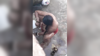 Desi neighbor taking a shower is the best XXX thing the man sees today