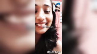 Bearded lover is lucky to see young Desi's sizable XXX melons | XXX Video on AllSex.XXX