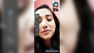 Bearded lover is lucky to see young Desi's sizable XXX melons | XXX Video on AllSex.XXX