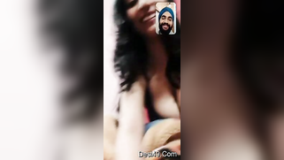 Bearded lover is lucky to see young Desi's sizable XXX melons | XXX Video on AllSex.XXX