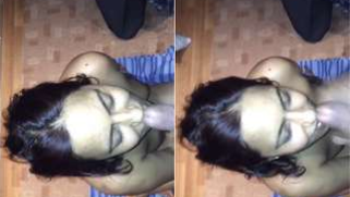 Lucky neighbor cums on Indian neighbor's face after XXX blowing | XXX Video on AllSex.XXX