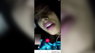 Video call helps the Desi couple talk and fantasize about sex