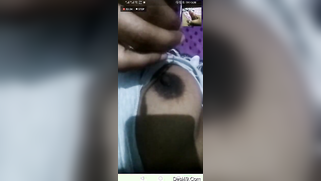 Indian aunty isn't ashamed of playing with boobs on the camera | XXX Video on AllSex.XXX