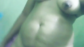 Female is brave enough to film her Desi naked body in the bathroom | XXX Video on AllSex.XXX