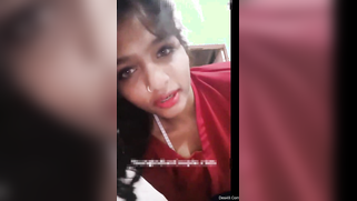 Amateur video of the Desi lovely with nose piercing exposing the chest | XXX Video on AllSex.XXX