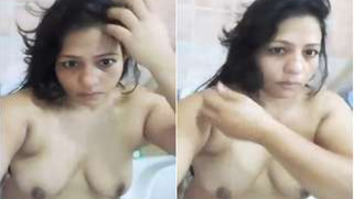 Close-up video of the unfaithful Desi wife with natural titties | XXX Video on AllSex.XXX