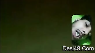 Video call is the only possibility to see Indian girlfriend's pussy