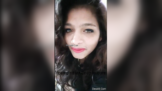 Green-eyed Desi with pink lips boasts about treasures called tits | XXX Video on AllSex.XXX