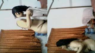 Paunchy housewife of Indian origin walks naked in front of camera | XXX Video on AllSex.XXX