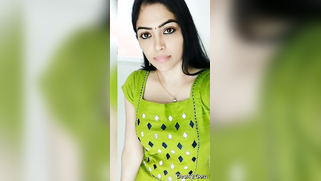 Married Indian beauty is addicted to exhibitionism and sex