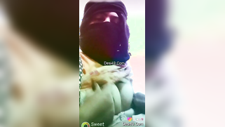 Desi is smart enough to put on a balaclava before exposing boobs | XXX Video on AllSex.XXX