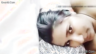 Pretty Desi female wakes up with the idea of filming XXX video | XXX Video on AllSex.XXX