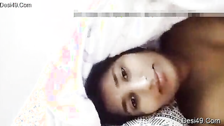 Pretty Desi female wakes up with the idea of filming XXX video | XXX Video on AllSex.XXX