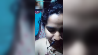 Lover is far away still he can see Desi cheater's wonderful titties | XXX Video on AllSex.XXX