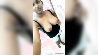 Dirty Desi college girl makes beautiful boobs leave black top | XXX Video on AllSex.XXX