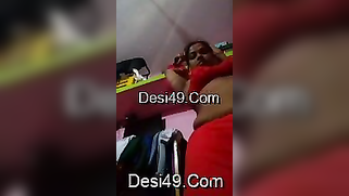 Lustful Desi BBW spreads vagina before going on a date with lover | XXX Video on AllSex.XXX