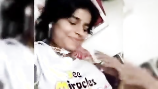 Demonstrating tits is a way to make the Indian girl's husband happy | XXX Video on AllSex.XXX