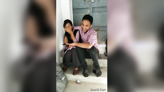 Cameraguy encourages the Desi couple to kiss and hopes to film sex