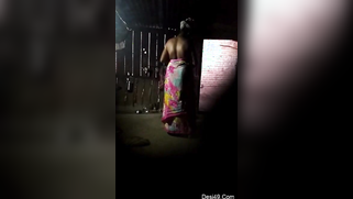 Perv hides in the barn to film the naked body of his Desi landlady | XXX Video on AllSex.XXX