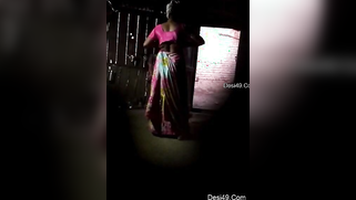 Perv hides in the barn to film the naked body of his Desi landlady | XXX Video on AllSex.XXX