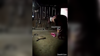 Perv hides in the barn to film the naked body of his Desi landlady | XXX Video on AllSex.XXX