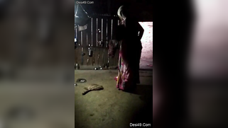Perv hides in the barn to film the naked body of his Desi landlady | XXX Video on AllSex.XXX