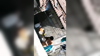 Sneaky boy with camera films his naked Indian neighbor after bathing | XXX Video on AllSex.XXX