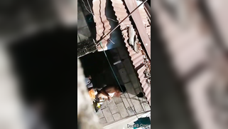 Sneaky boy with camera films his naked Indian neighbor after bathing | XXX Video on AllSex.XXX