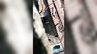 Sneaky boy with camera films his naked Indian neighbor after bathing | XXX Video on AllSex.XXX