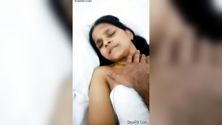 Loving Indian touches wife's pretty face and tits every morning | XXX Video on AllSex.XXX