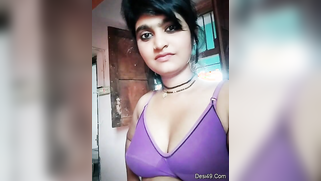 Whorish Indian wife flashes pussy and next step is to show tits | XXX Video on AllSex.XXX
