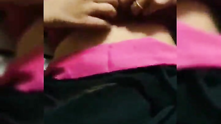 Excitement fills the Desi and she decides to play with titties | XXX Video on AllSex.XXX