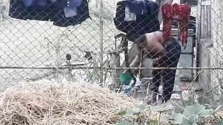 Village guy replenishes XXX collection with a Desi bathing outdoors | XXX Video on AllSex.XXX