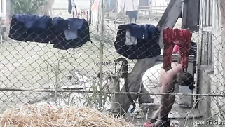 Village guy replenishes XXX collection with a Desi bathing outdoors | XXX Video on AllSex.XXX