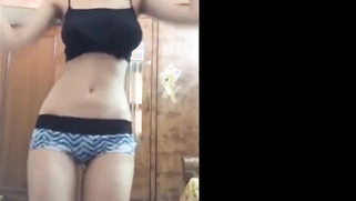 Desi with glasses realizes that dance will be better if she undresses | XXX Video on AllSex.XXX