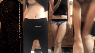 Desi with glasses realizes that dance will be better if she undresses | XXX Video on AllSex.XXX