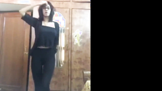 Desi with glasses realizes that dance will be better if she undresses | XXX Video on AllSex.XXX