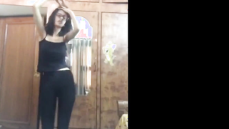Desi with glasses realizes that dance will be better if she undresses | XXX Video on AllSex.XXX