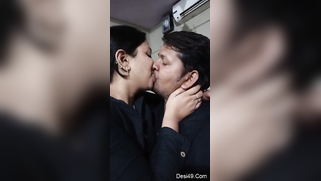 Pretty aunty and her Desi husband turn each other on by kissing | XXX Video on AllSex.XXX