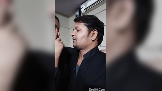 Pretty aunty and her Desi husband turn each other on by kissing | XXX Video on AllSex.XXX