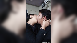 Pretty aunty and her Desi husband turn each other on by kissing | XXX Video on AllSex.XXX