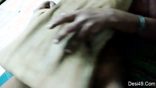 Wife hides tits still the husband manages to film her hairy Desi vag | XXX Video on AllSex.XXX