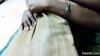 Wife hides tits still the husband manages to film her hairy Desi vag | XXX Video on AllSex.XXX