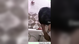Joyful Indian girl shows how she shaves hairy pussy in the bathroom | XXX Video on AllSex.XXX