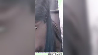 Joyful Indian girl shows how she shaves hairy pussy in the bathroom | XXX Video on AllSex.XXX