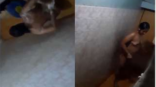 Risky lad sneaks into the bathroom to film the Desi washing her body | XXX Video on AllSex.XXX